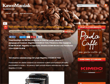 Tablet Screenshot of kawomaniak.com